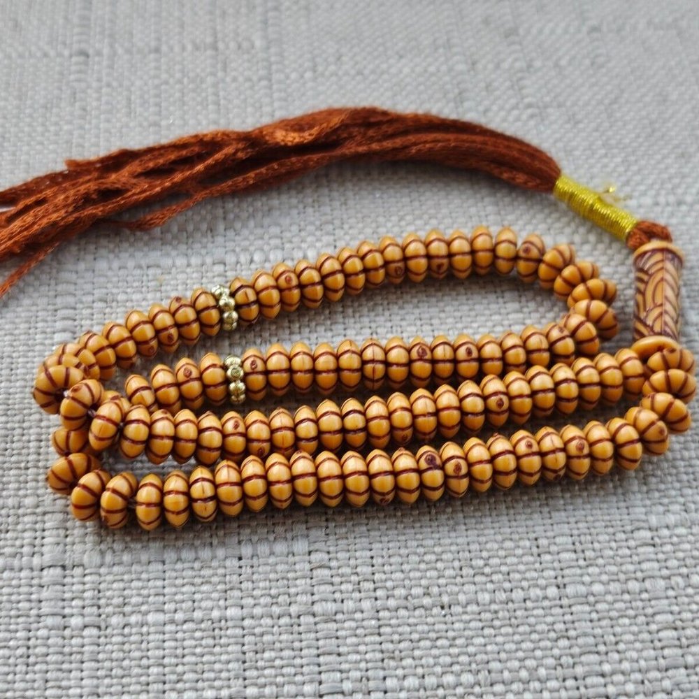 Religious Pray Beads Brown plastic Tasbeeh Islamic Prayer Beads New